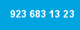 923 683 13 23